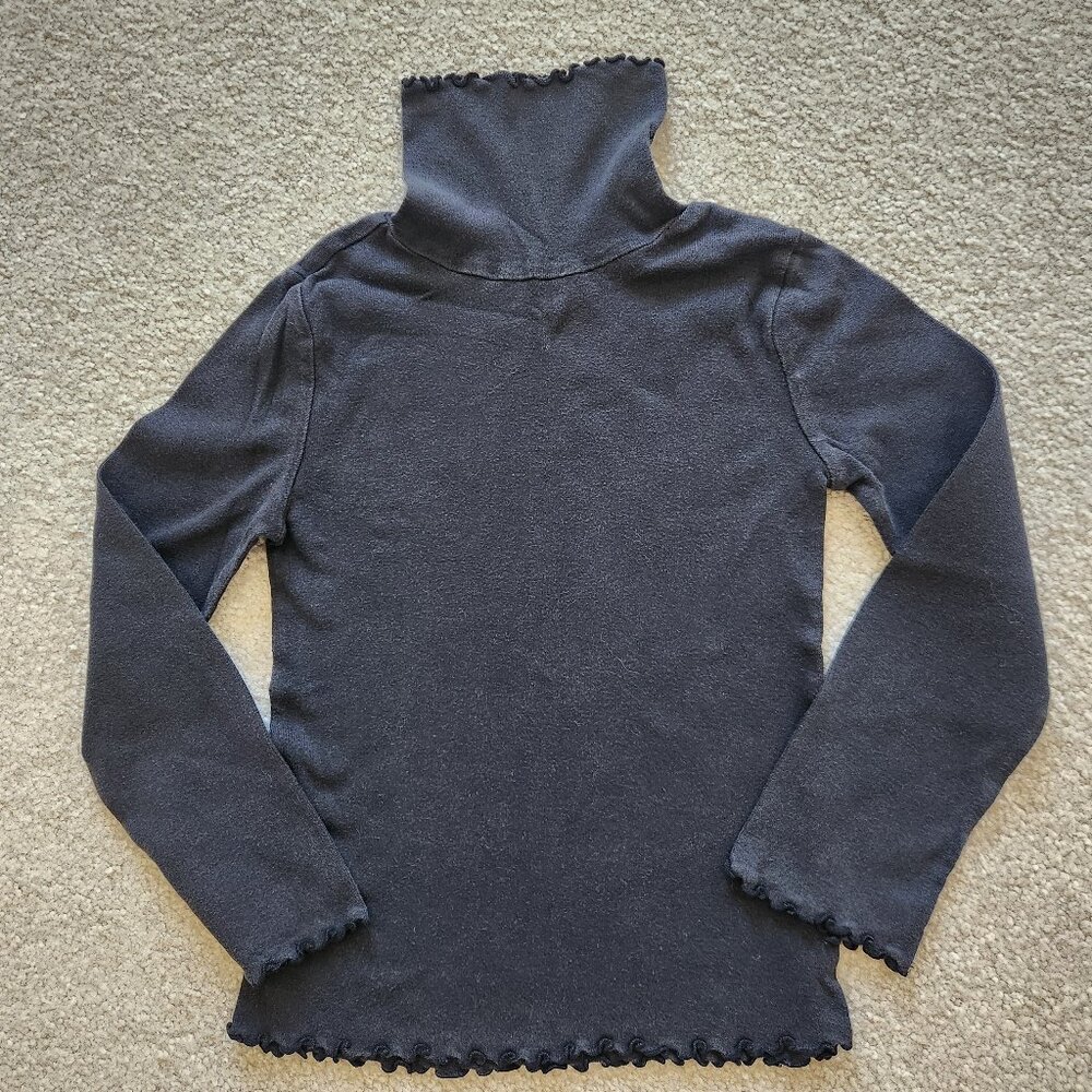 🖤 Children’s Place Girls Black Turtleneck – Size Small (5/6) 🖤